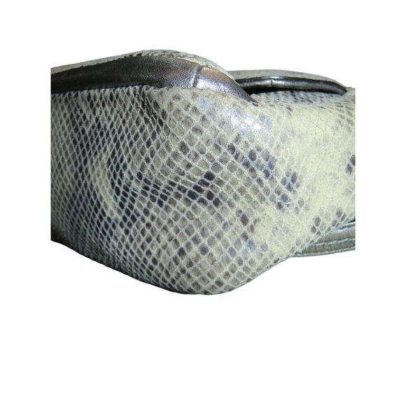 Coach 2018 Campbell Me Iridescent Python Embossed Exotic Leather Crossbody Bag - Picture 9 of 15